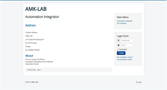 Desktop Screenshot of amklab.com